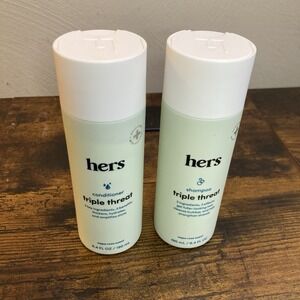 hers Triple Threat Shampoo & Conditioner Set - Napa Rose Scent - 6.4 Fl Oz